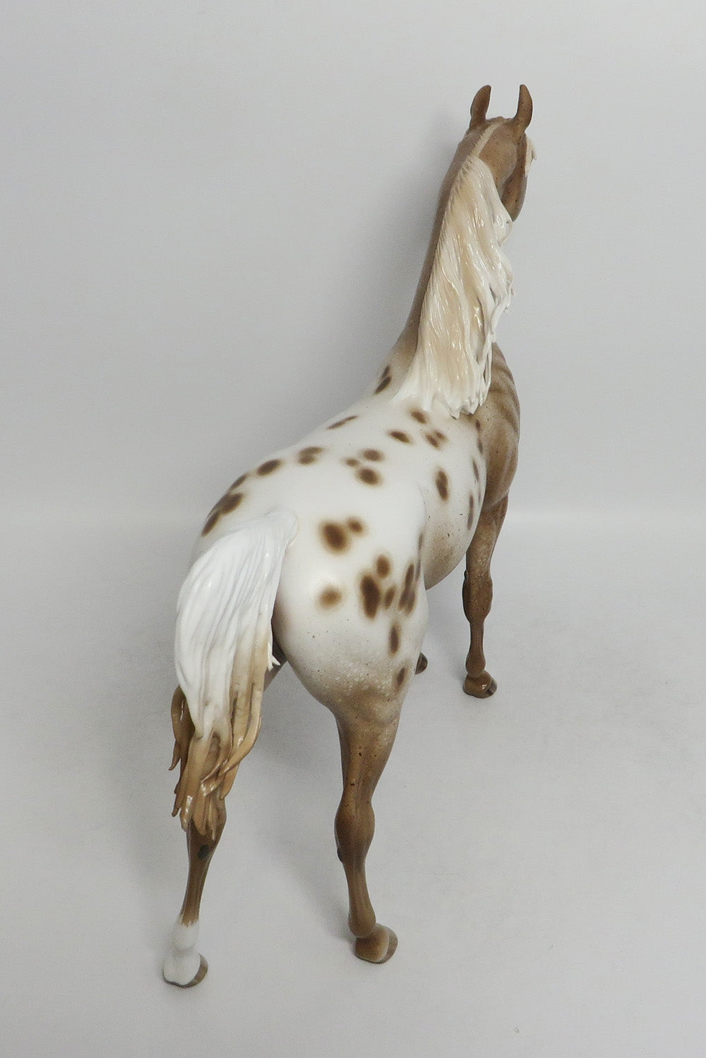 DING DANG DO-OOAK CHESTNUT APPALOOSA ARABIAN MODEL HORSE BY SHERYL LEISURE 9/7/18