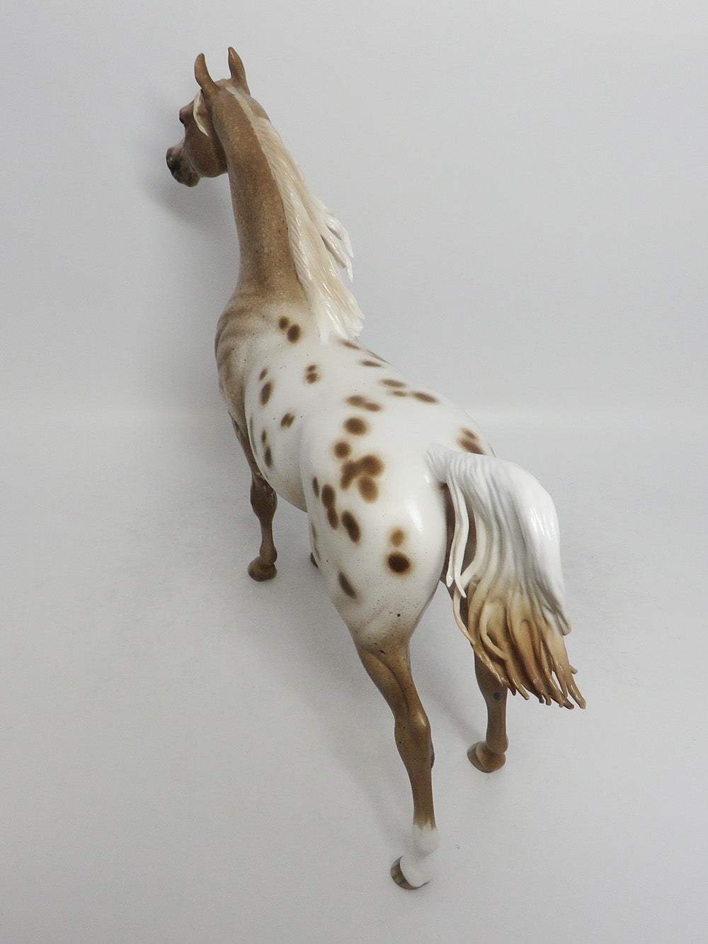 DING DANG DO-OOAK CHESTNUT APPALOOSA ARABIAN MODEL HORSE BY SHERYL LEISURE 9/7/18