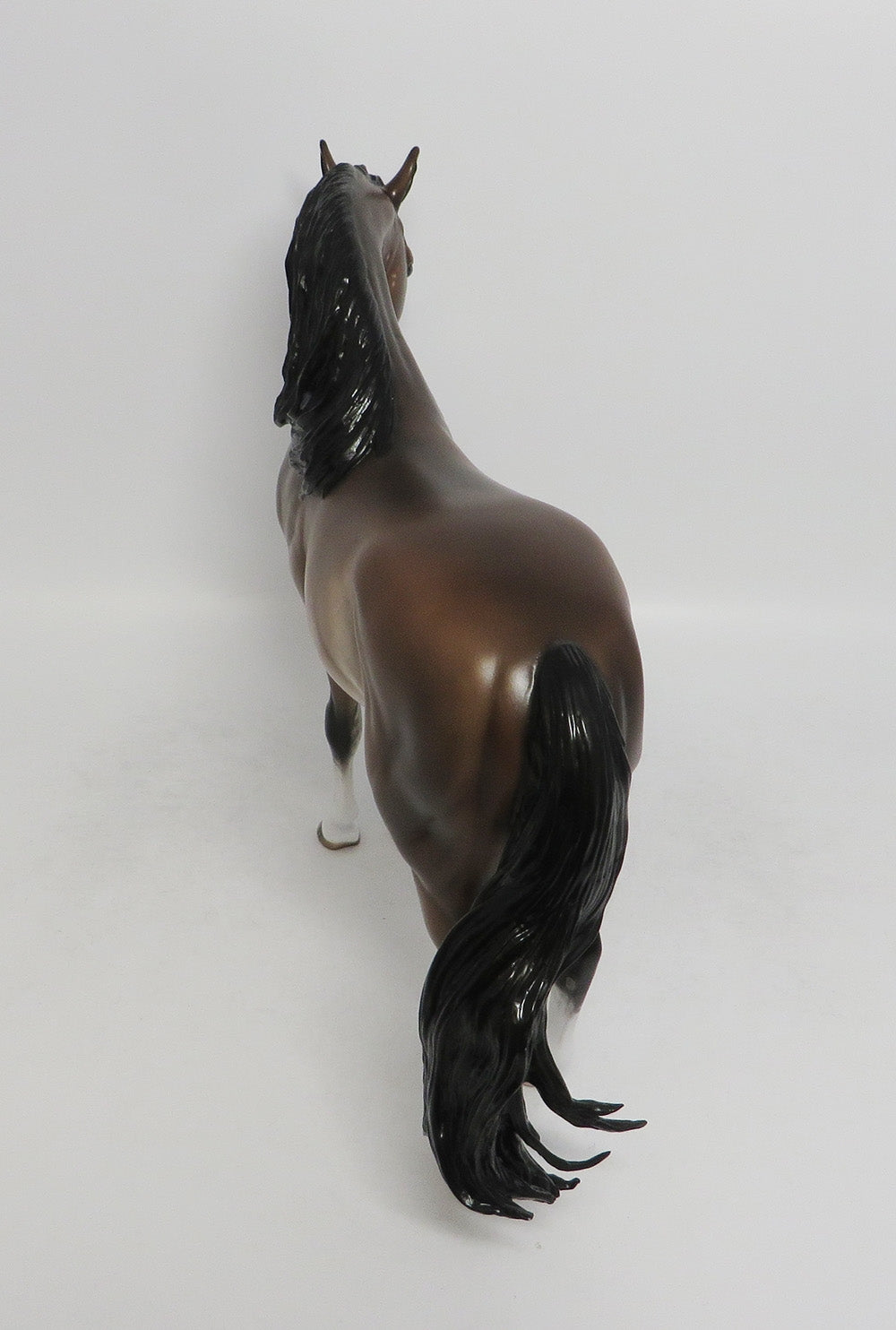 MY HERO-OOAK BAY SABINO ANDALUSIAN MODEL HORSE BY SHERYL LEISURE 9/7/18