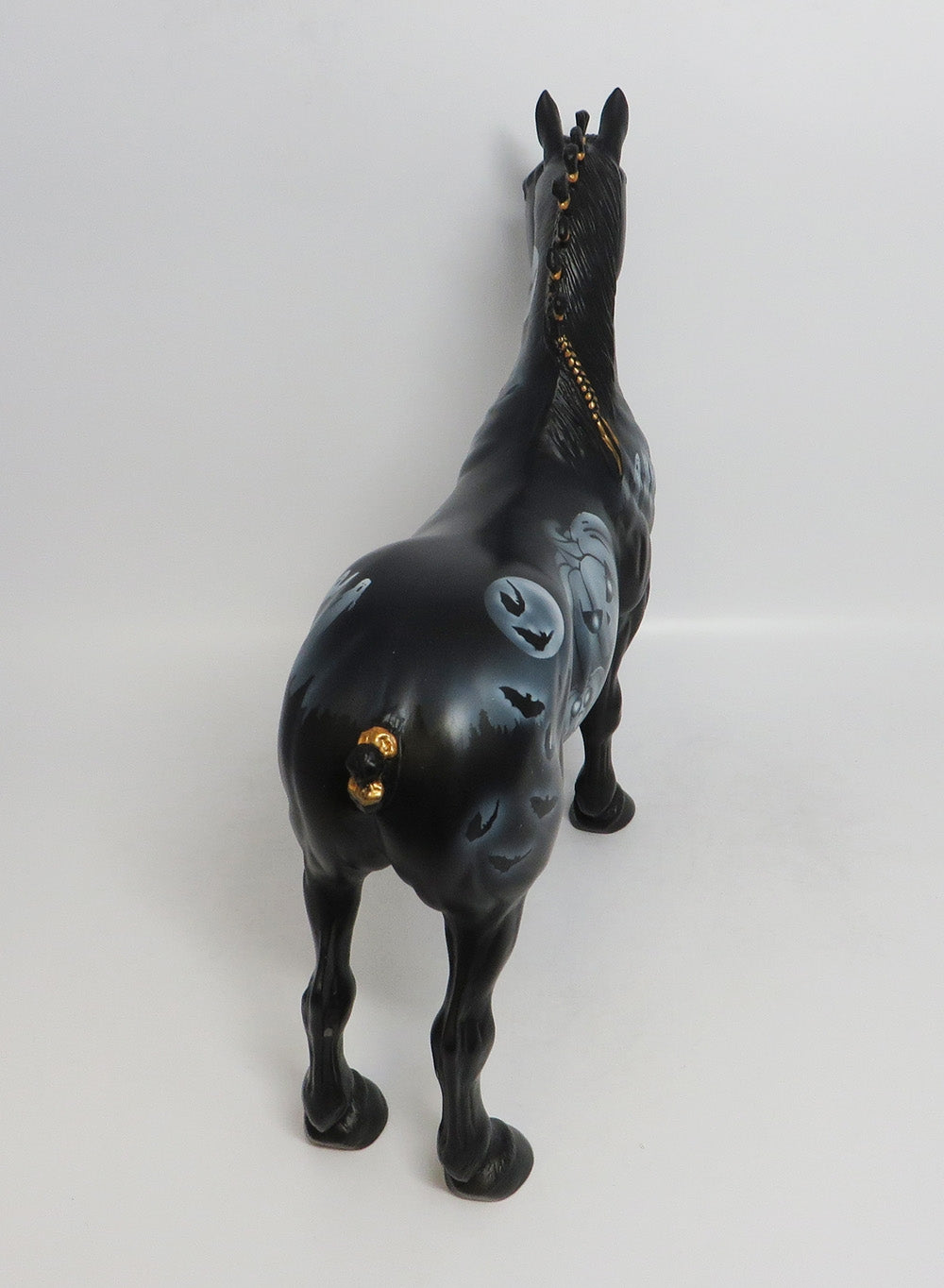 MDNIGHT HOUR-OOAK STANDING DRAFT MODEL HORSE MM 2018