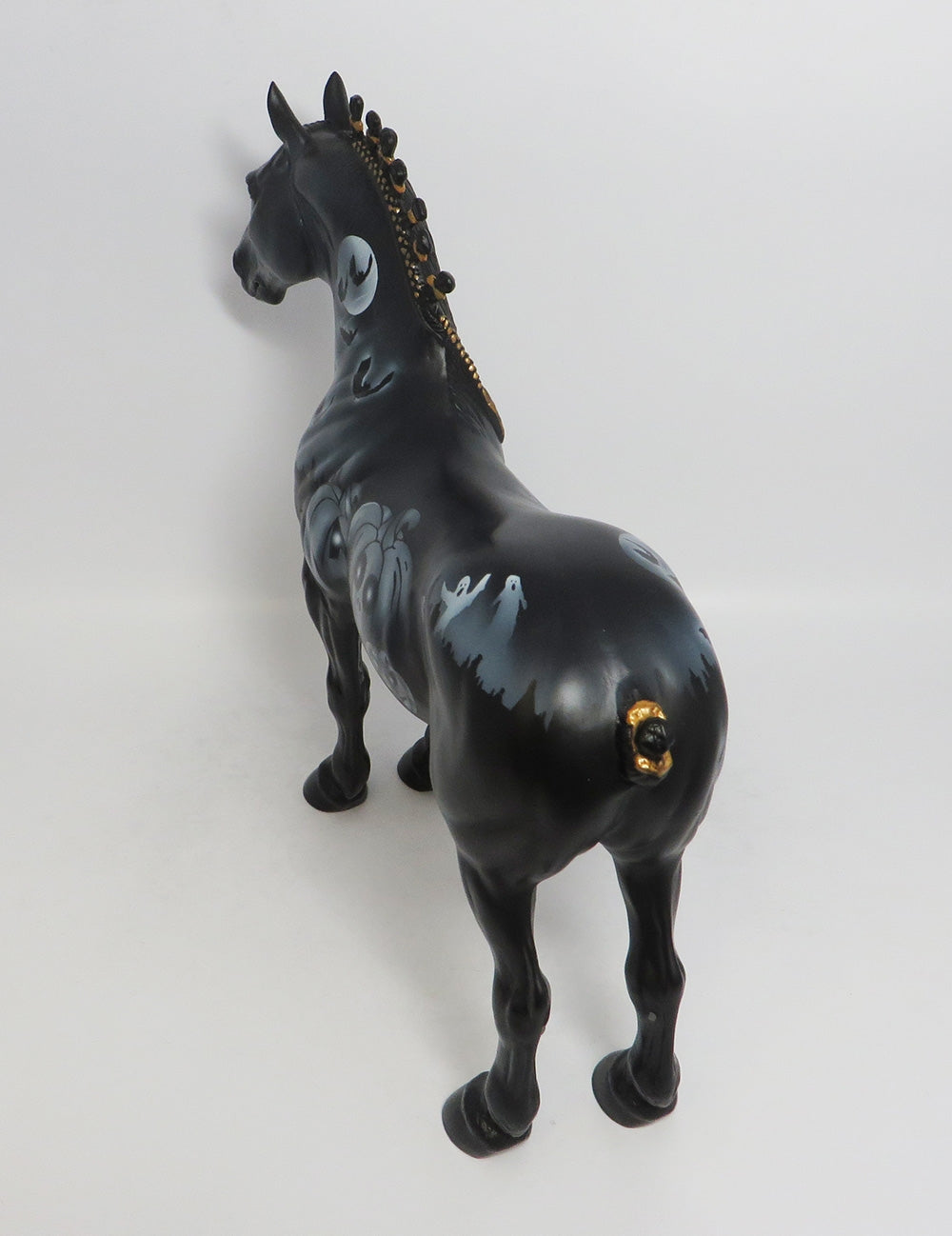 MDNIGHT HOUR-OOAK STANDING DRAFT MODEL HORSE MM 2018