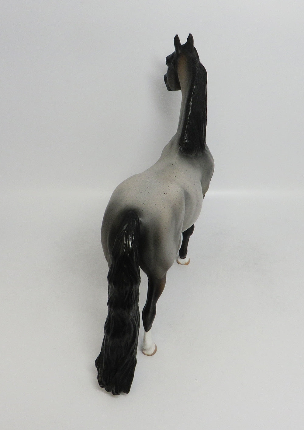 THUNDERSTORM-OOAK BAY ROAN MORGAN MODEL HORSE 9/7/18