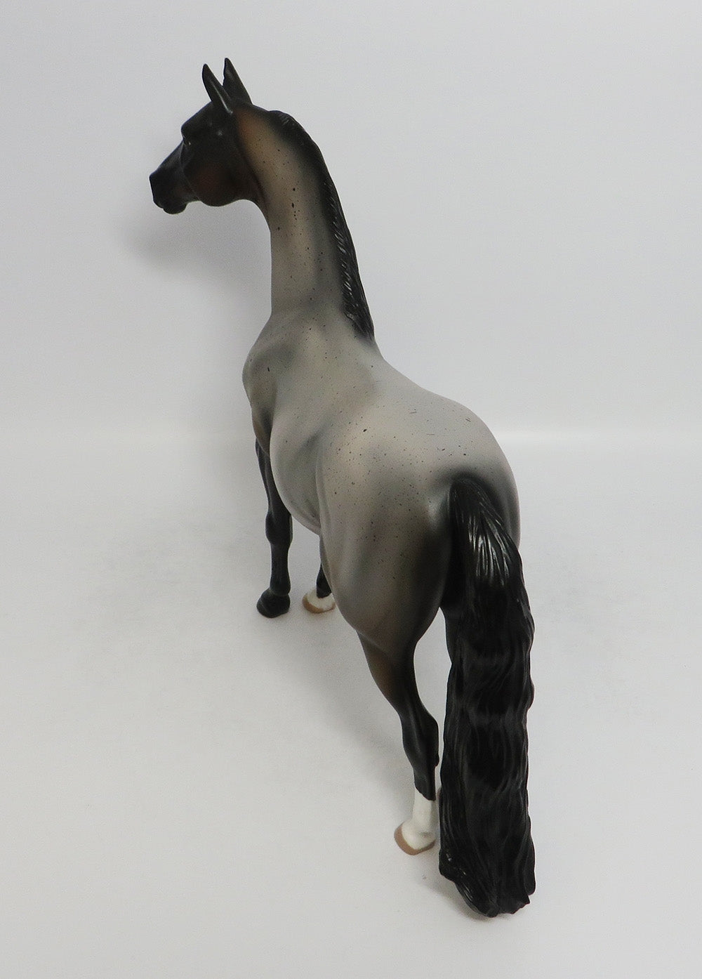 THUNDERSTORM-OOAK BAY ROAN MORGAN MODEL HORSE 9/7/18