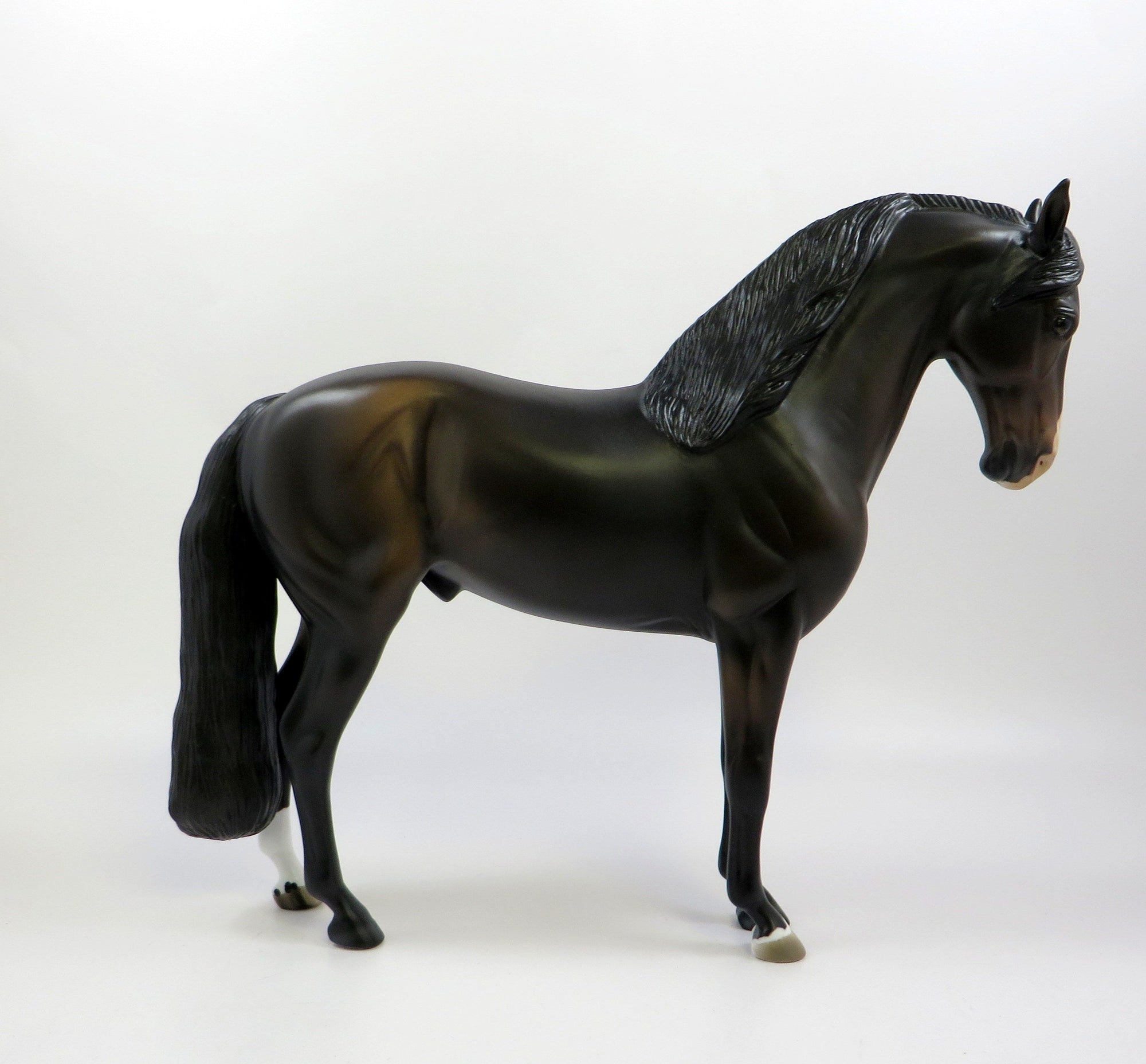 PAULO-OOAK BAY ANDALUSIAN MODEL HORSE 5/23/19