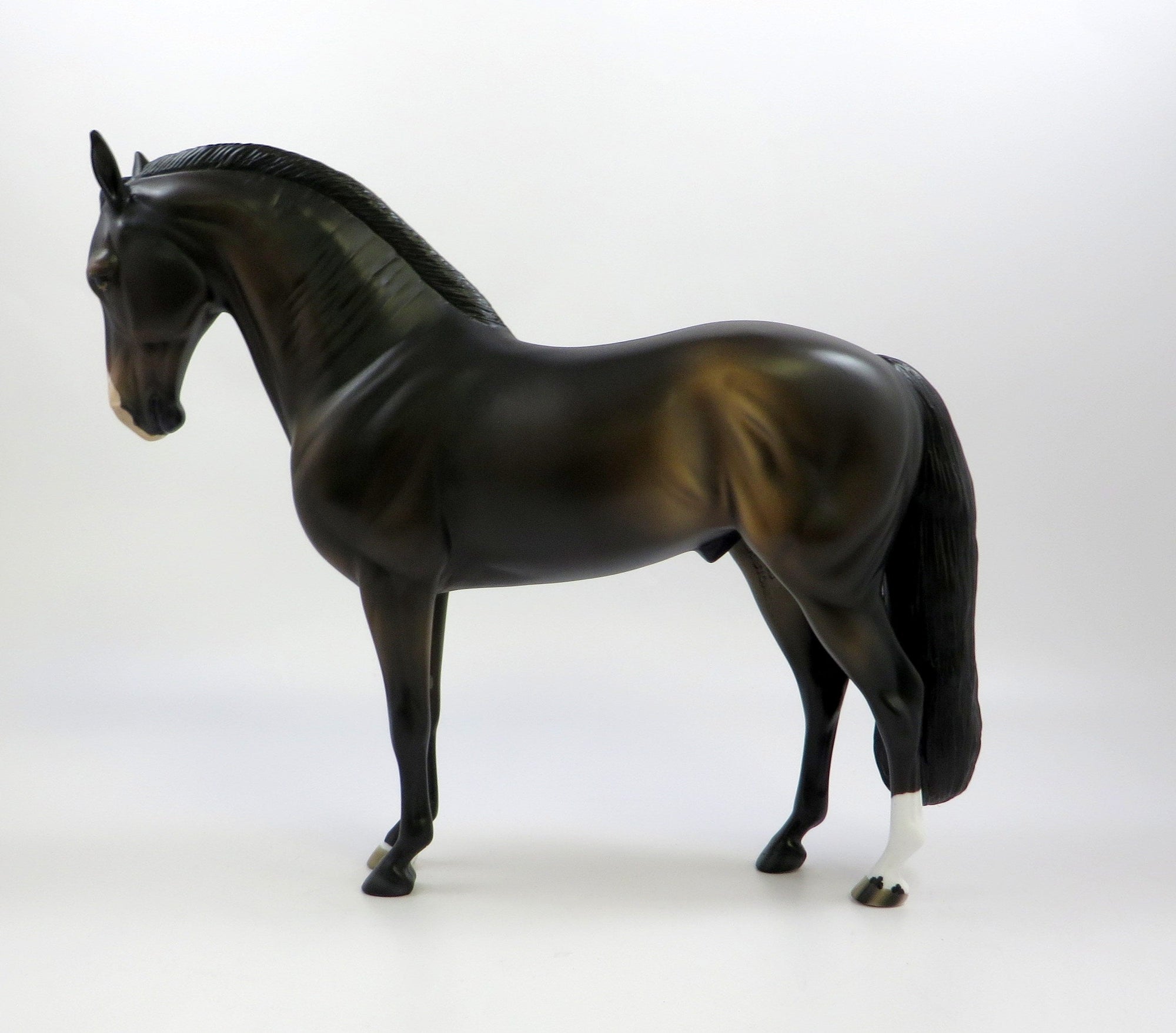 PAULO-OOAK BAY ANDALUSIAN MODEL HORSE 5/23/19