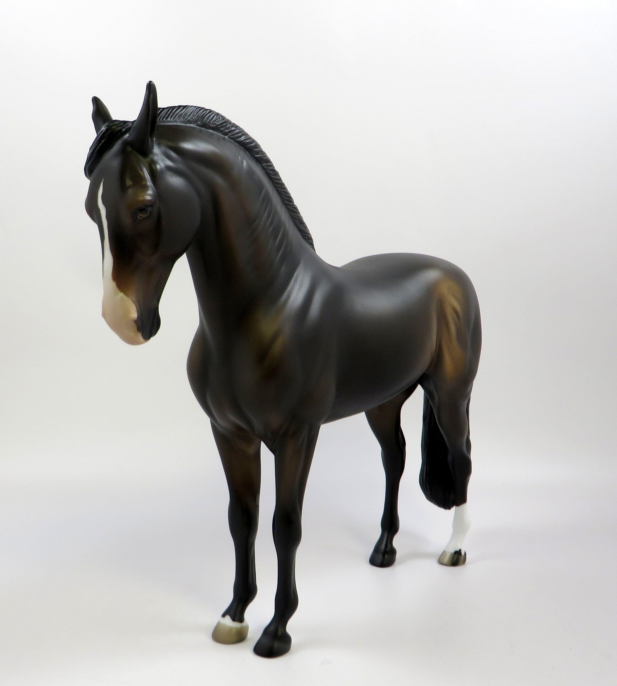 PAULO-OOAK BAY ANDALUSIAN MODEL HORSE 5/23/19