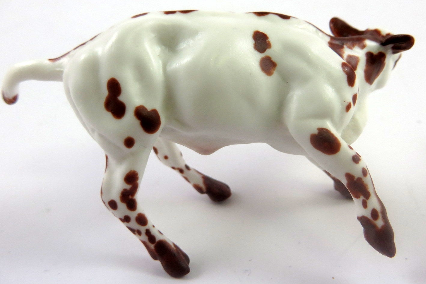 TEMPEST -- OOAK CHESTNUT PAINT COW BY ANDREA THOMASON LHS 19