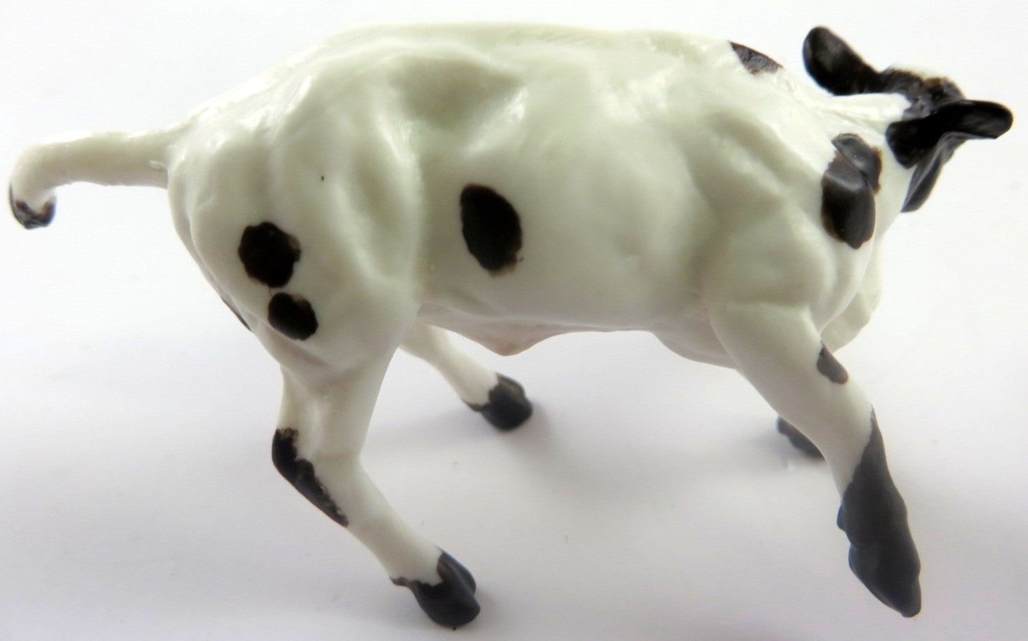 CHAOS -- OOAK DARK BROWN PAINT COW BY ANDREA THOMASON LHS 19