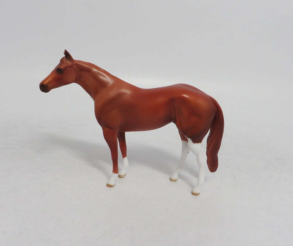 TURN THE KEY- OOAK CHESTNUT STOCK CHIP BY JAS FANNING LHS 2018