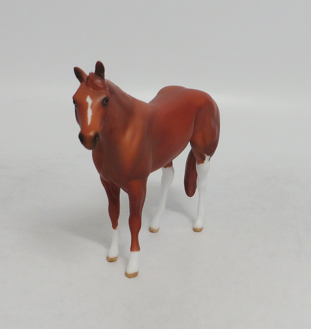 TURN THE KEY- OOAK CHESTNUT STOCK CHIP BY JAS FANNING LHS 2018
