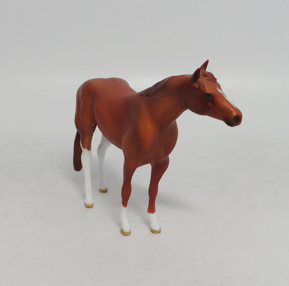 TURN THE KEY- OOAK CHESTNUT STOCK CHIP BY JAS FANNING LHS 2018