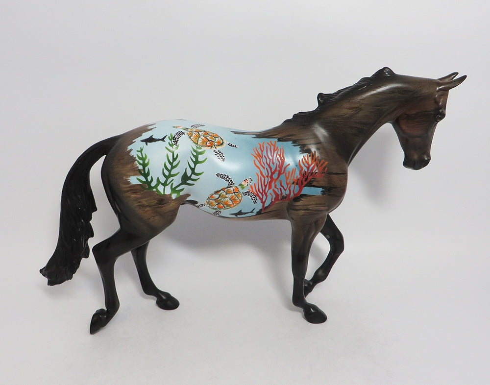 DIMITRIOS- OOAK THOROGHBRED DECORATOR HORSE MODEL SW-2018