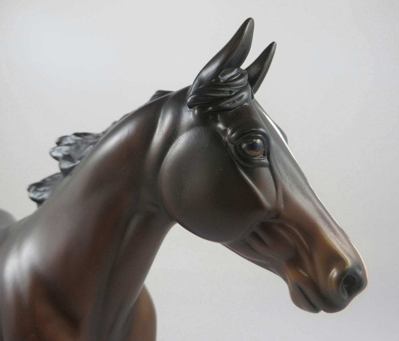 SPREE -OOAK BAY PALOUSE MODEL HORSE BY KAYLA WESSE LHS 19