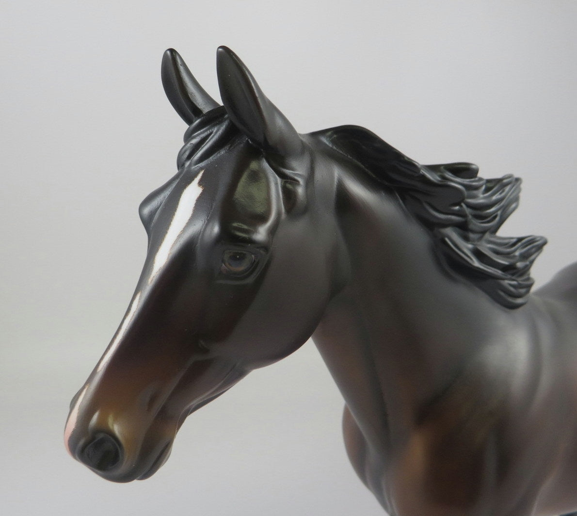 SPREE -OOAK BAY PALOUSE MODEL HORSE BY KAYLA WESSE LHS 19