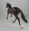 SPREE -OOAK BAY PALOUSE MODEL HORSE BY KAYLA WESSE LHS 19