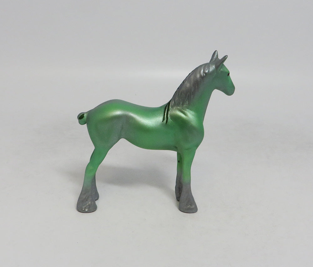 MONSTER IN THE MOON - OOAK STANDING DRAFT CHIP DECORATOR 9-19-2018