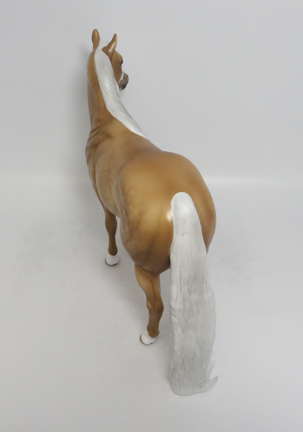 HONOLULU- OOAK PALAMINO BUCKSKIN ISH MODEL HORSE 9/14/2018