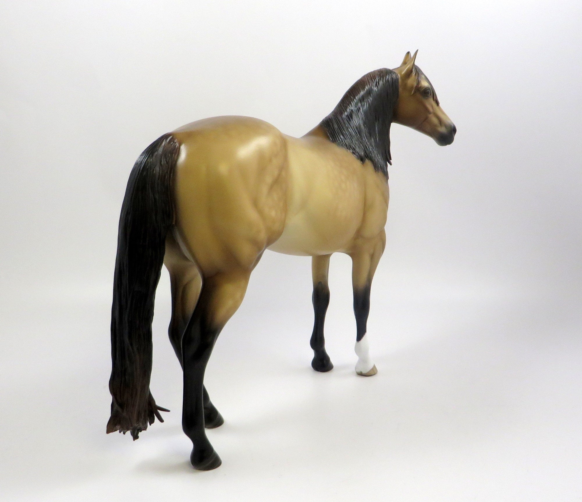 SECRET LOVE - OOAK DAPPLE BUCKSKIN ISH BY SHERYL LEISURE 5/29/19