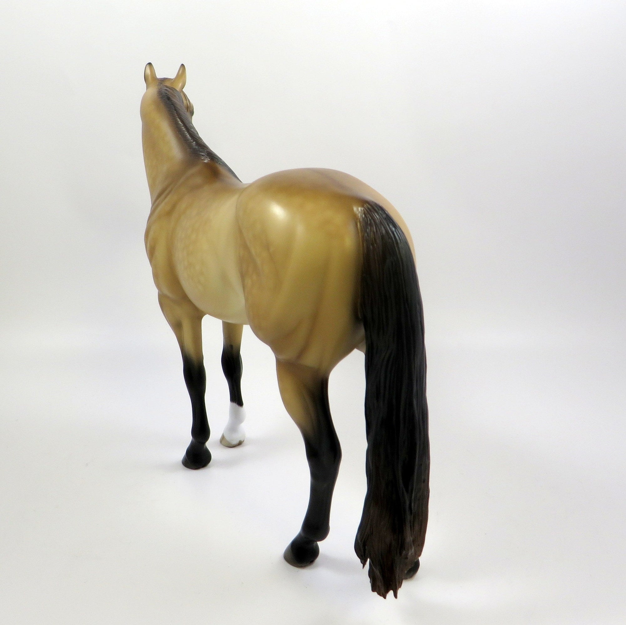 SECRET LOVE - OOAK DAPPLE BUCKSKIN ISH BY SHERYL LEISURE 5/29/19