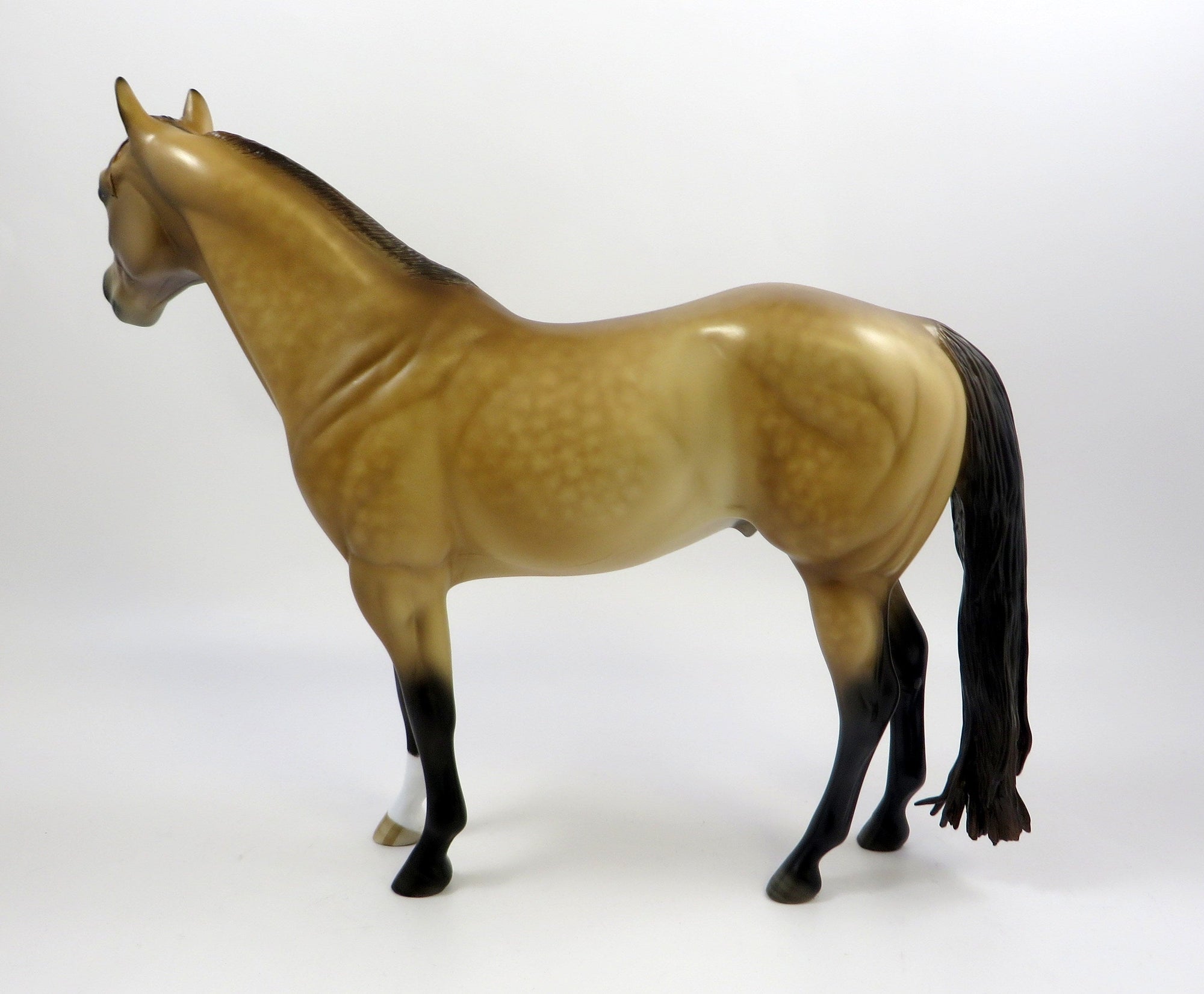 SECRET LOVE - OOAK DAPPLE BUCKSKIN ISH BY SHERYL LEISURE 5/29/19