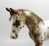 TEACHERS PET - OOAK -  APPALOOSA PALOUSE MODEL HORSE BY SHERYL LEISURE 5/29/19