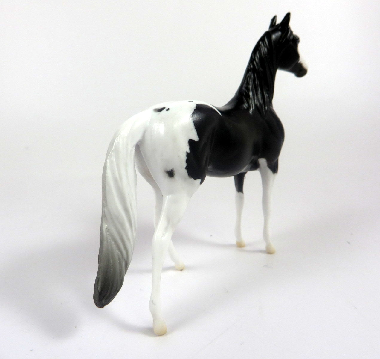 JIMBO -- OOAK BLACK PINTO MORGAN  CHIP BY AUDREY DIXON LHS 19