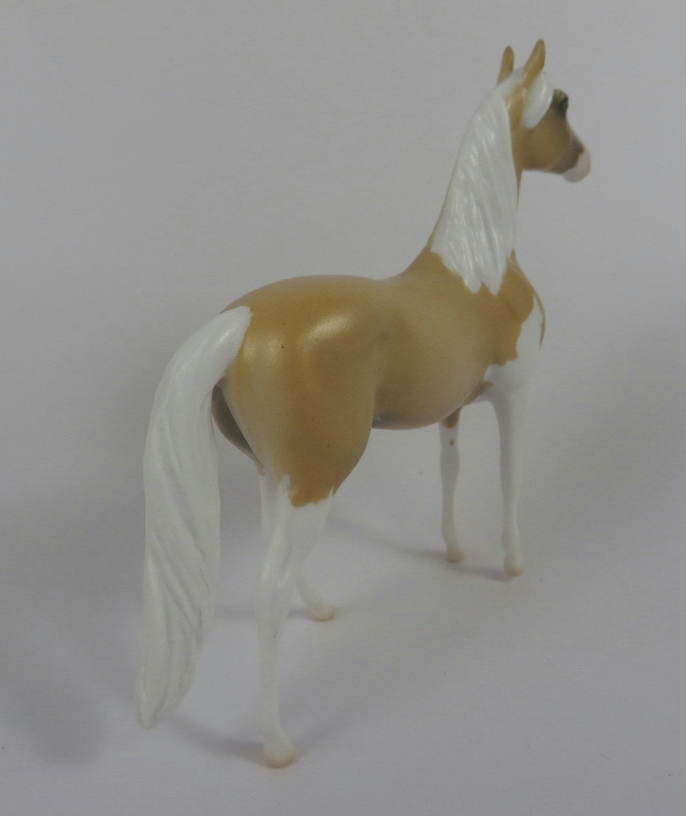 ZUMBO -- OOAK PALOMINO PINTO MORGAN  CHIP BY AUDREY DIXON LHS 19