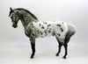 YOUNG AT HEART-OOAK LOUD APPALOOSA  ANDALUSIAN MODEL HORSE BY SHERYL LEISURE 5-30-19