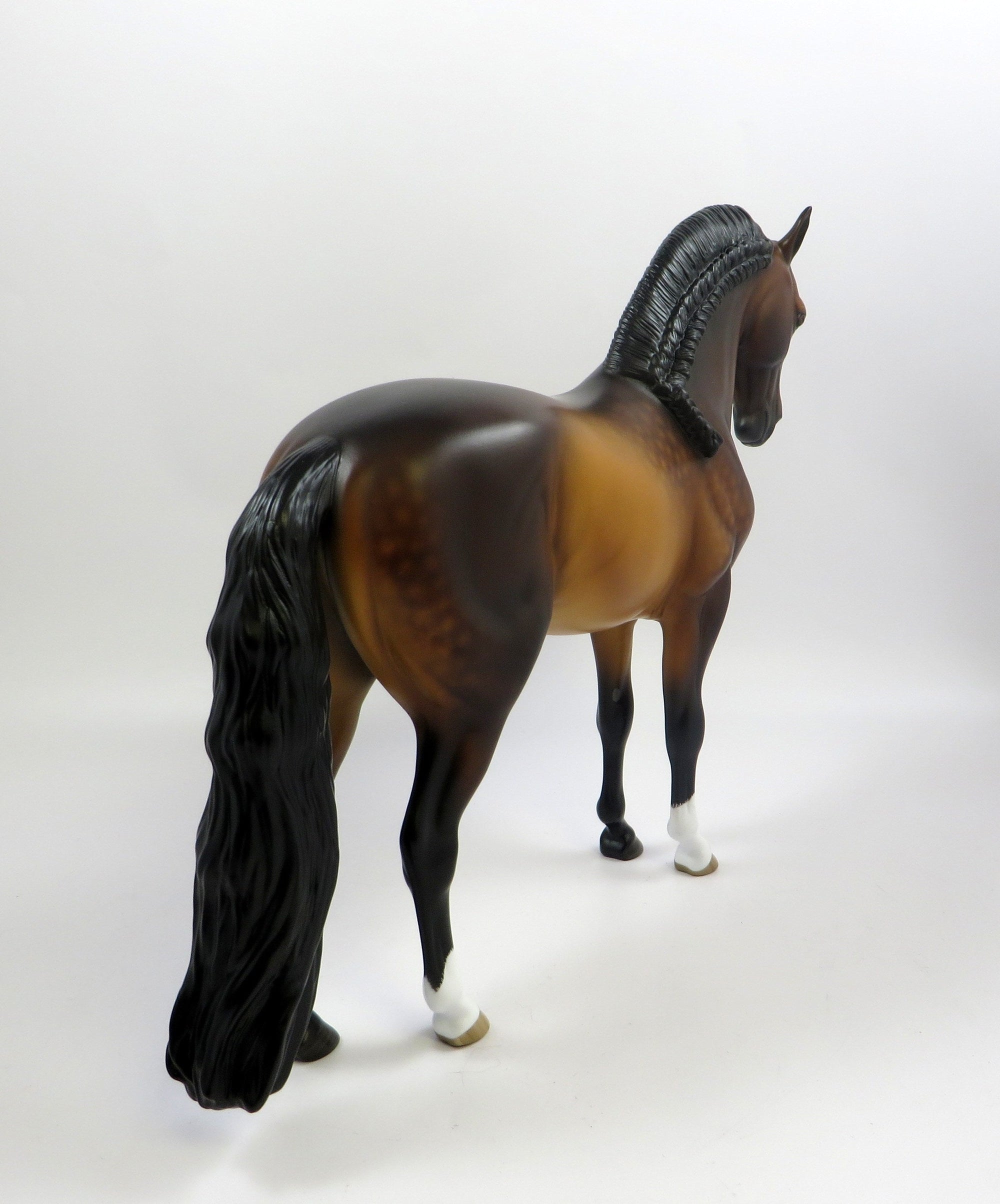 LOVER COME BACK -OOAK BAY ANDALUSIAN MODEL HORSE BY SHERYL LEISURE 5/29/19