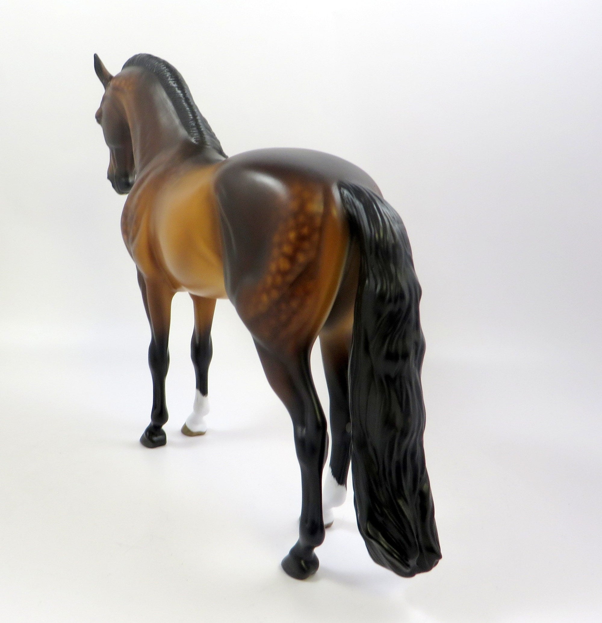 LOVER COME BACK -OOAK BAY ANDALUSIAN MODEL HORSE BY SHERYL LEISURE 5/29/19