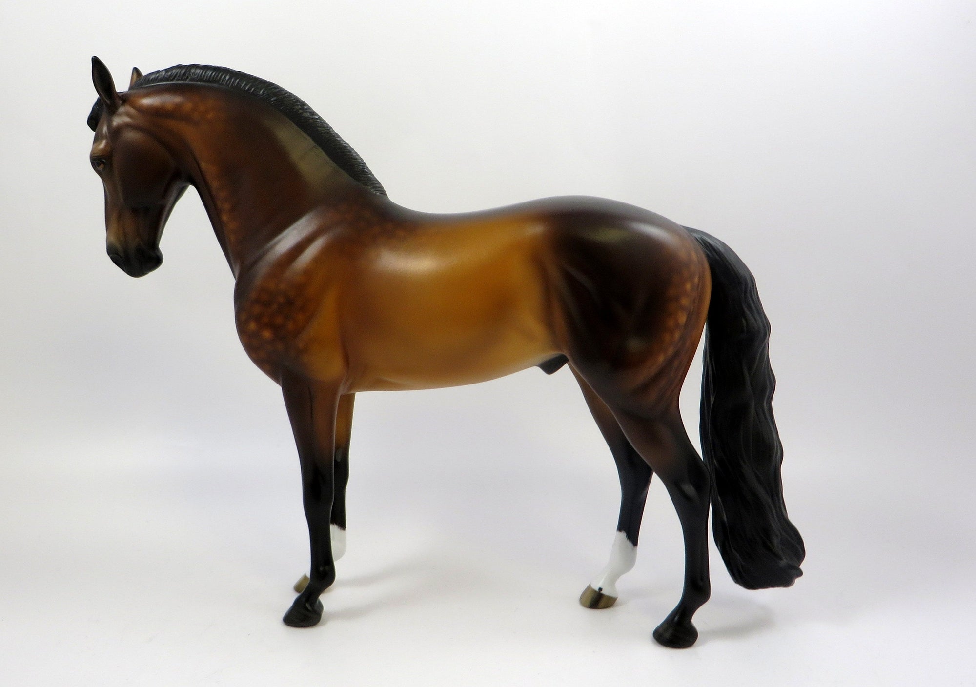 LOVER COME BACK -OOAK BAY ANDALUSIAN MODEL HORSE BY SHERYL LEISURE 5/29/19