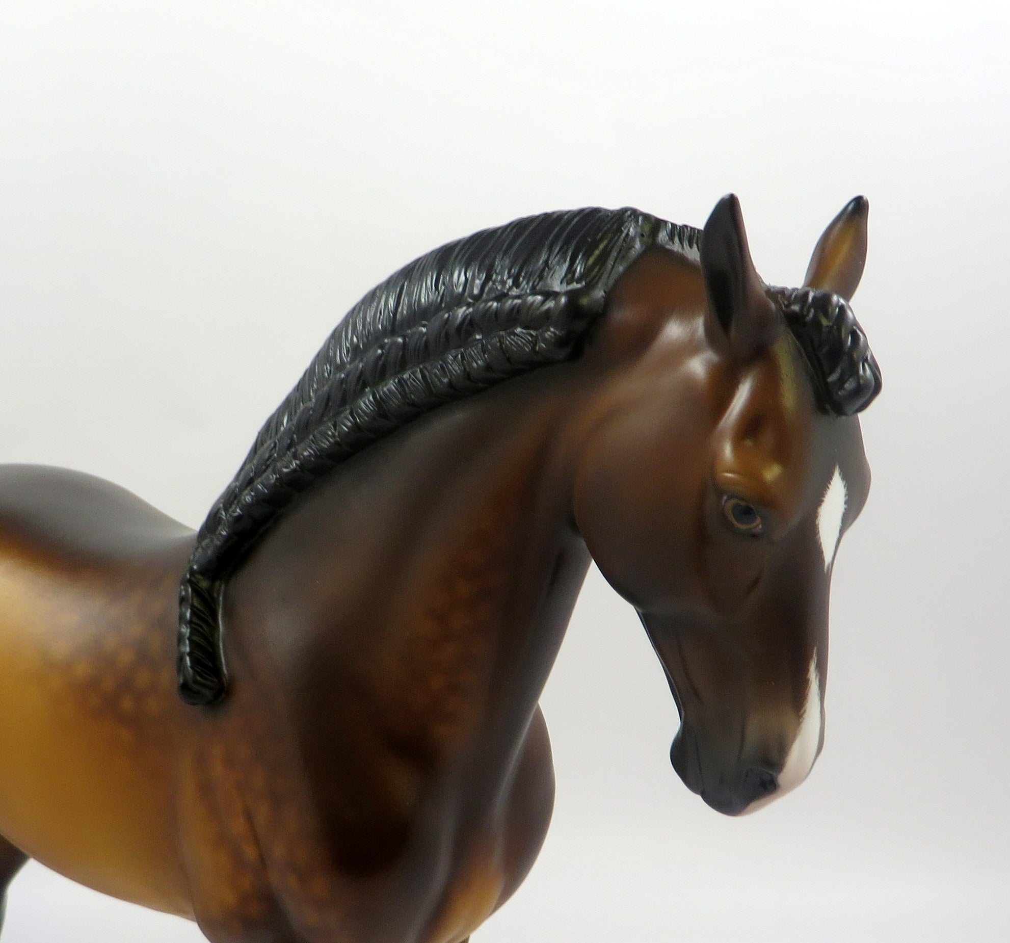 LOVER COME BACK -OOAK BAY ANDALUSIAN MODEL HORSE BY SHERYL LEISURE 5/29/19