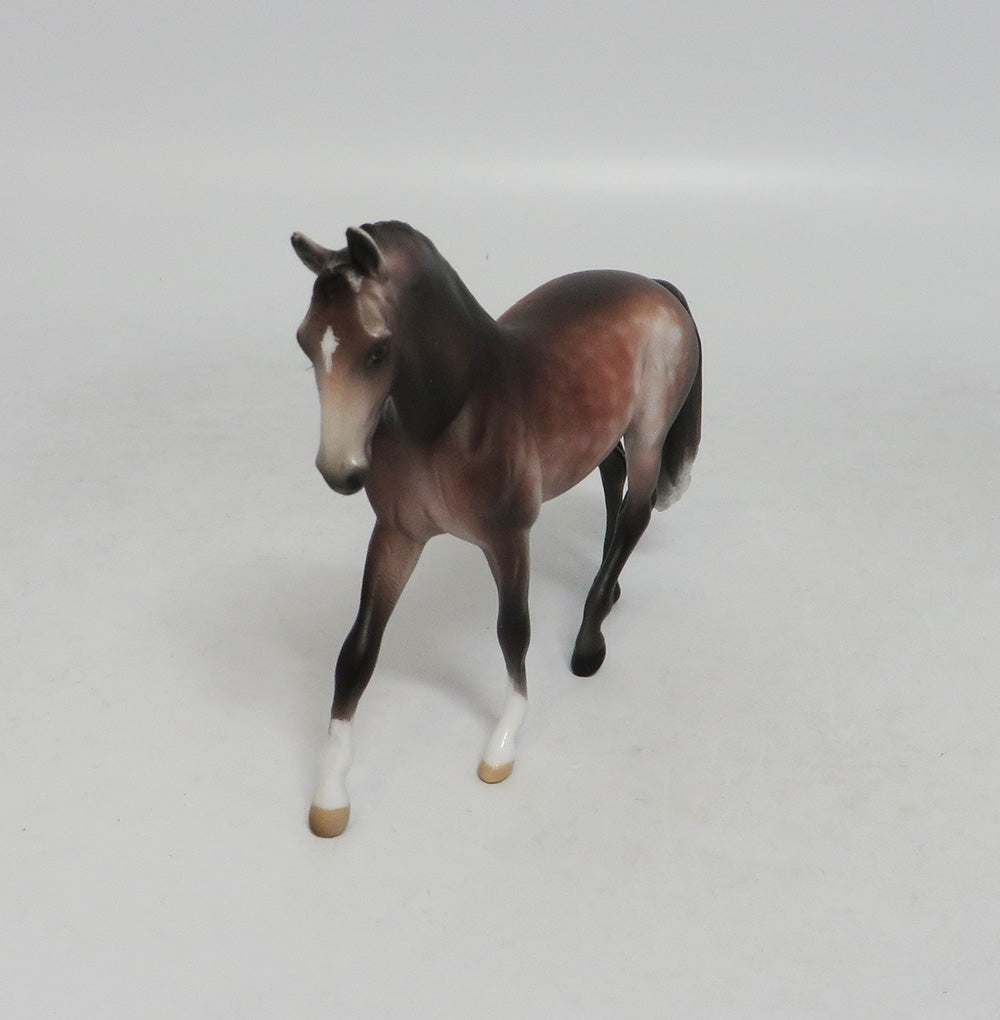CARMEL-OOAK DAPPLE ROSE GREY WARMBLOOD CHIP SW 2018