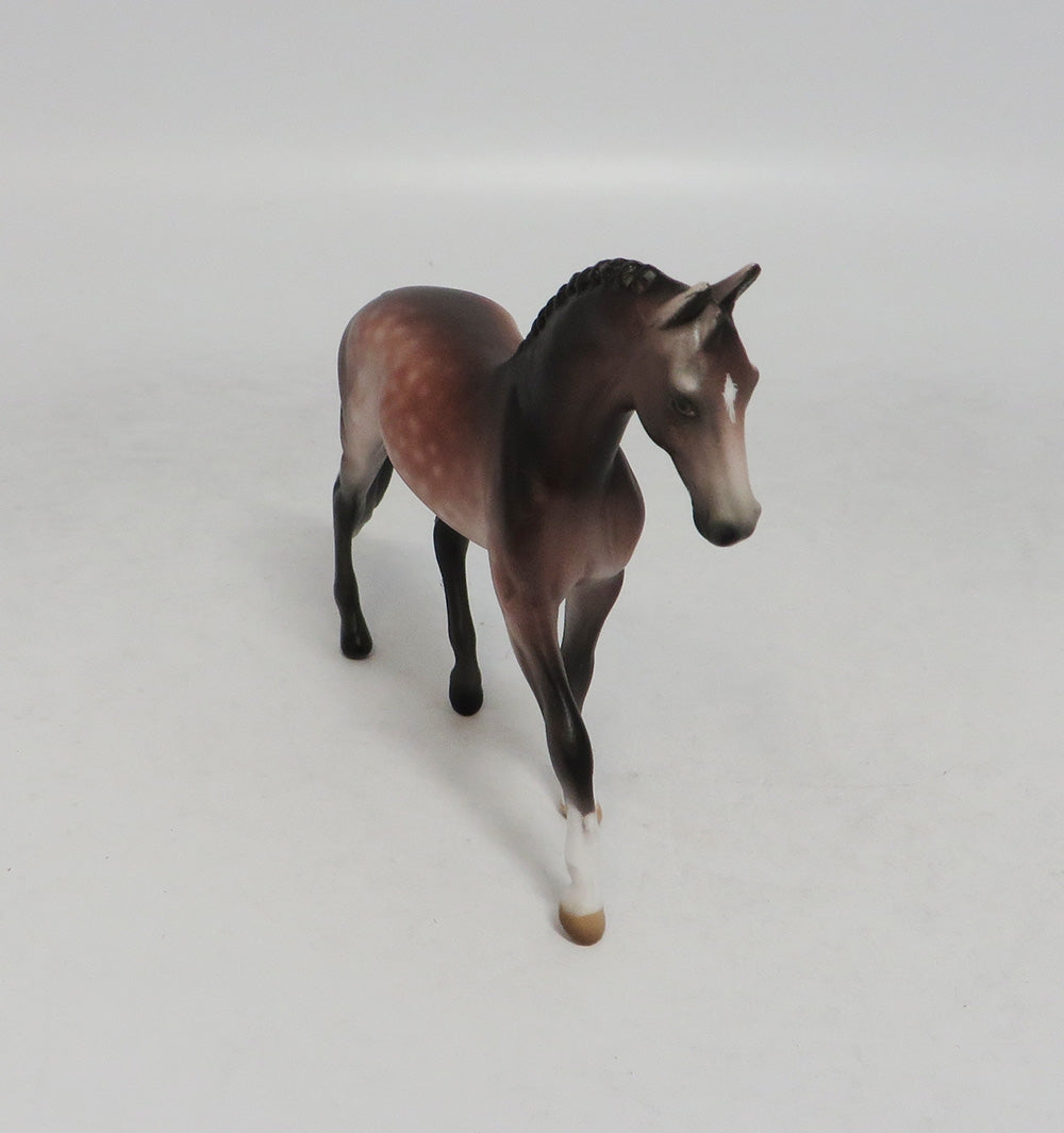 CARMEL-OOAK DAPPLE ROSE GREY WARMBLOOD CHIP SW 2018