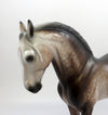 TOUCH OF MINK -OOAK ROSE GREY ANDALUSIAN MODEL HORSE BY SHERYL LEISURE 5/29/19