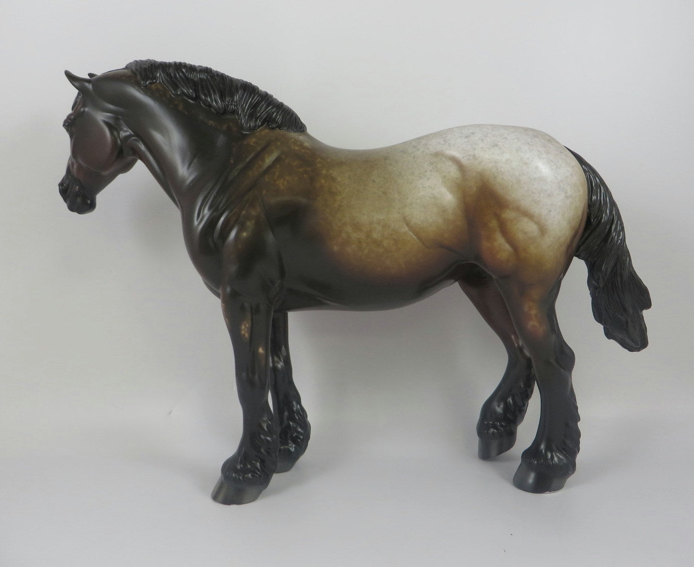 COCO MOCHO-OOAK BAY ROAN HEAVY DRAFT BY AL LHS 19