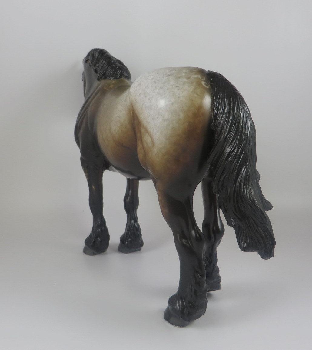 COCO MOCHO-OOAK BAY ROAN HEAVY DRAFT BY AL LHS 19