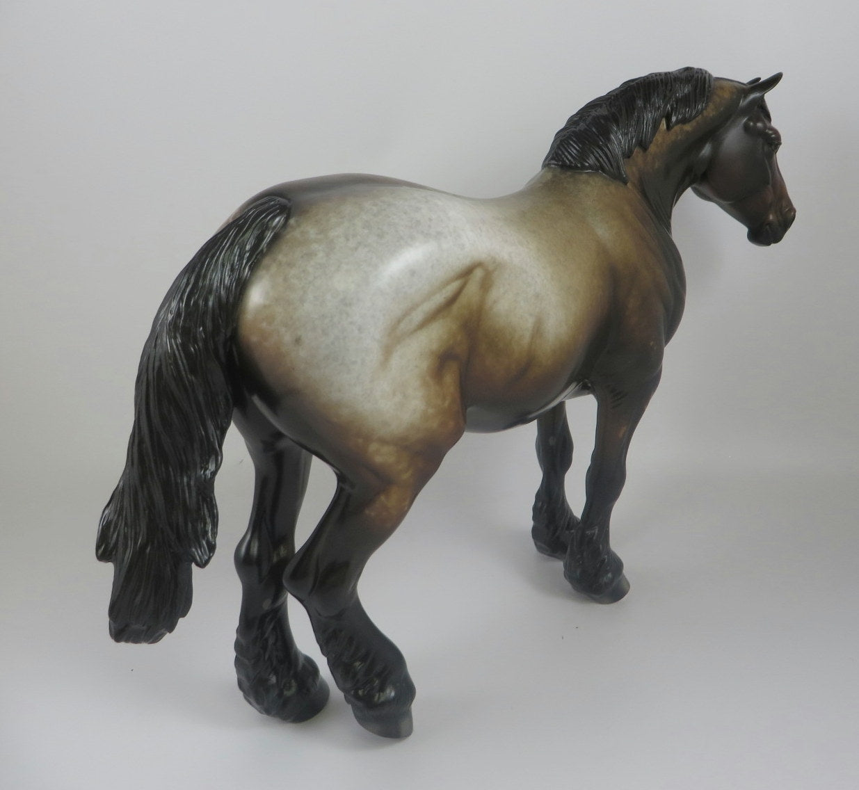 COCO MOCHO-OOAK BAY ROAN HEAVY DRAFT BY AL LHS 19