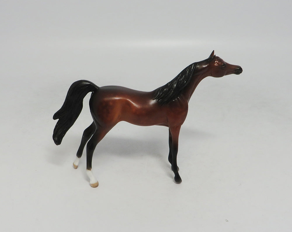 CORONADO-OOAK DAPPLE BAY ARABIAN CHIP BY SHERYL LEISURE SW18