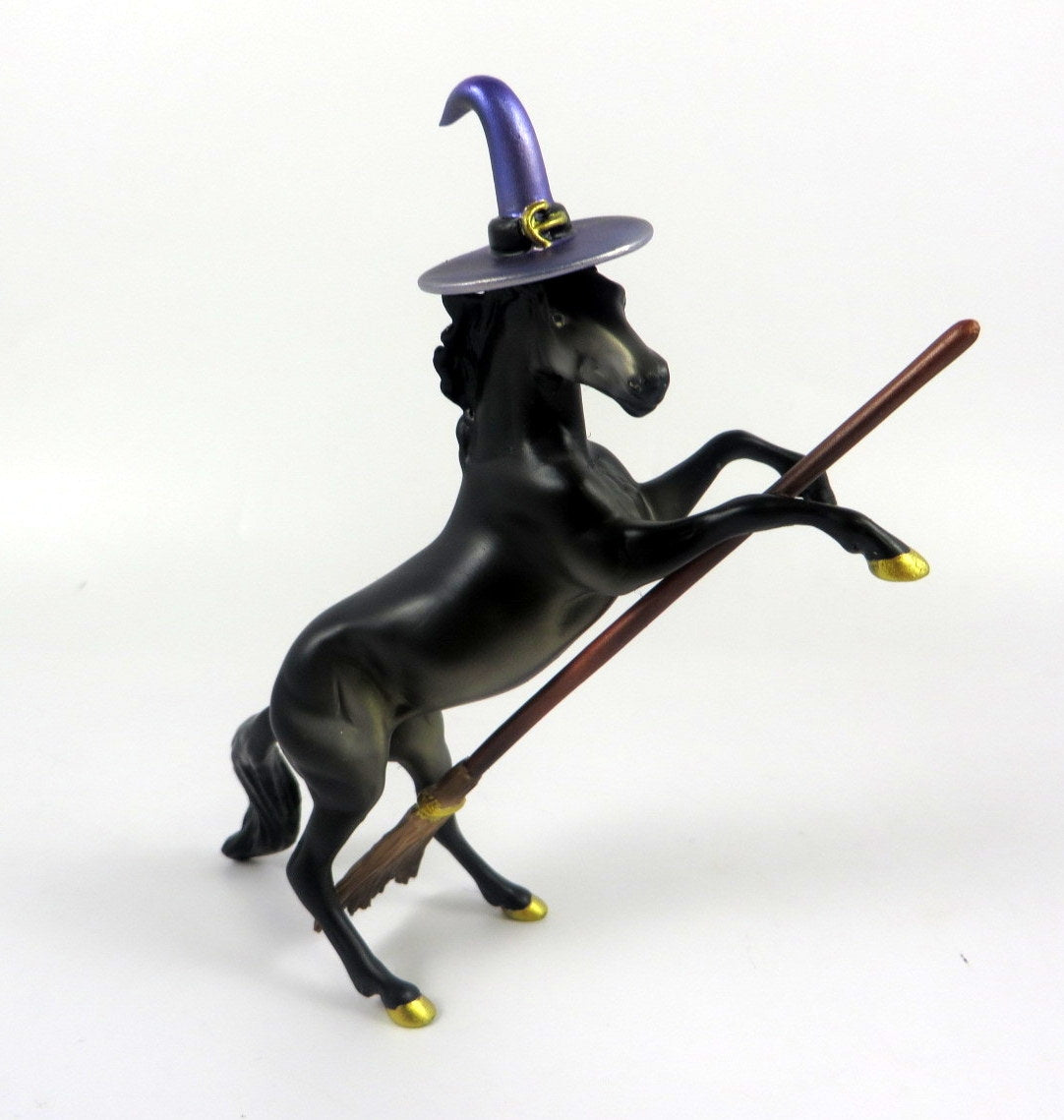 MILTILDA - OOAK WITCH DECORATOR REARING CHIP MODEL HORSE BY MELISSA FOX MM19