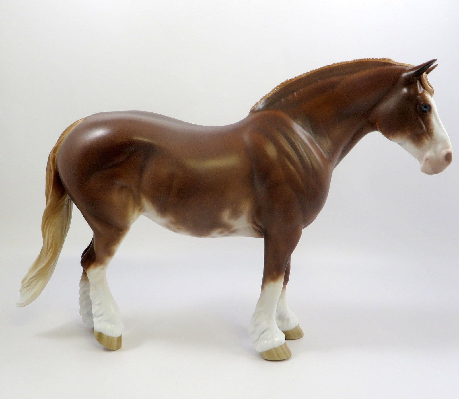 ESTEE -- OOAK CHESTNUT ROAN SABINO HEAVY DRAFT BY SHERYL LEISURE 6/7/19