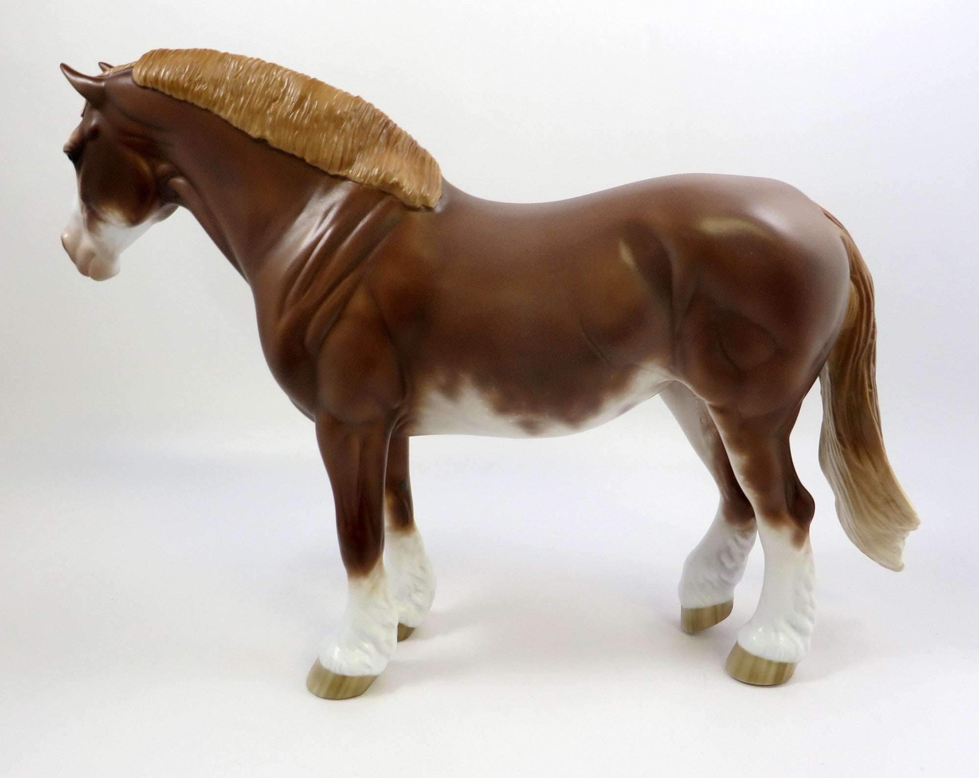 ESTEE -- OOAK CHESTNUT ROAN SABINO HEAVY DRAFT BY SHERYL LEISURE 6/7/19