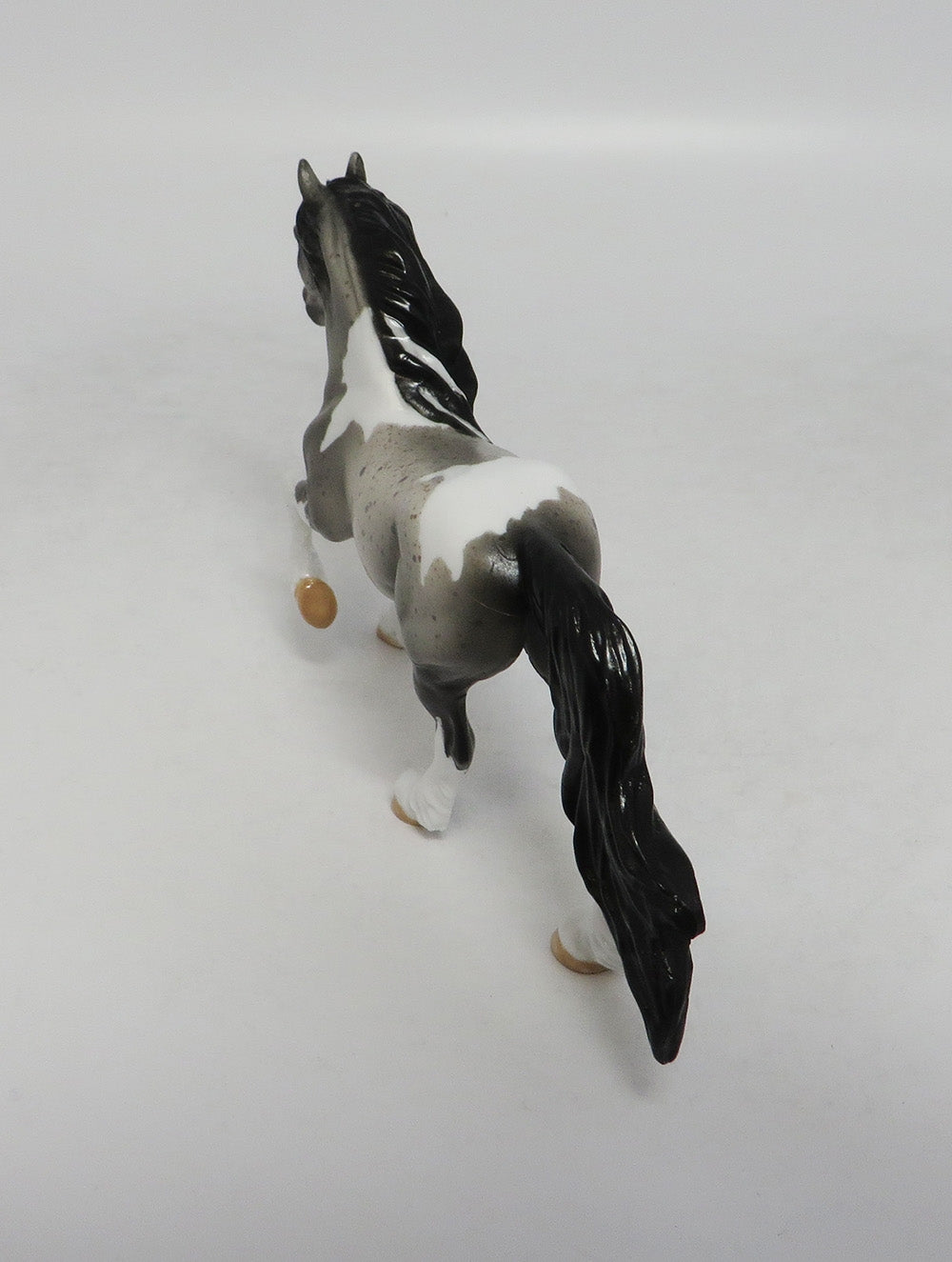 SAILING ALONG - OOAK BLUE ROAN PAINT FRESIAN CHIP 9/20/18