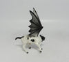 DWEEZEL- OOAK BLACK/WHITE COW BAT CHIP LHS 2018