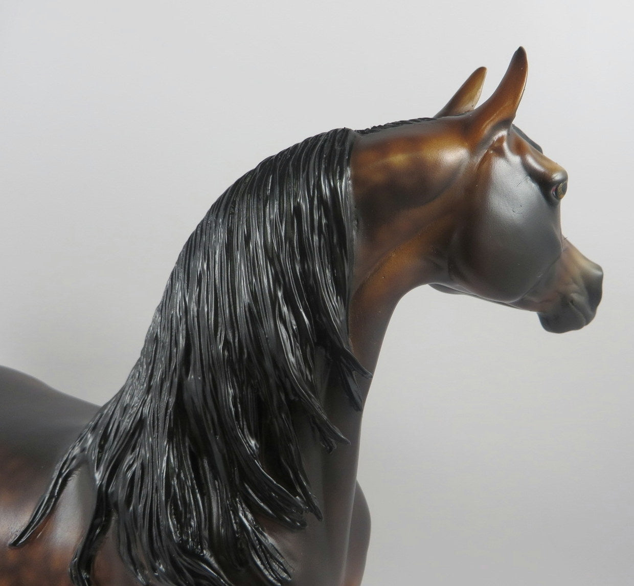 TEDDY-OOAK DAPPLE BAY CM ARABIAN BY SHERYL LEISURE MM19