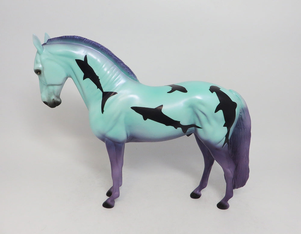 SHARK BAIT PURPLE -OOAK ANDALUSIAN DEACORATOR SW 18