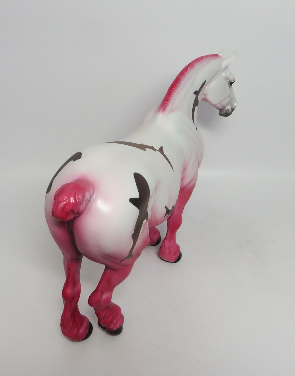 SHARK BAIT-OOAK PINK HEAVY DRAFT MARE SHARK WEEK DECORATOR SW 2018