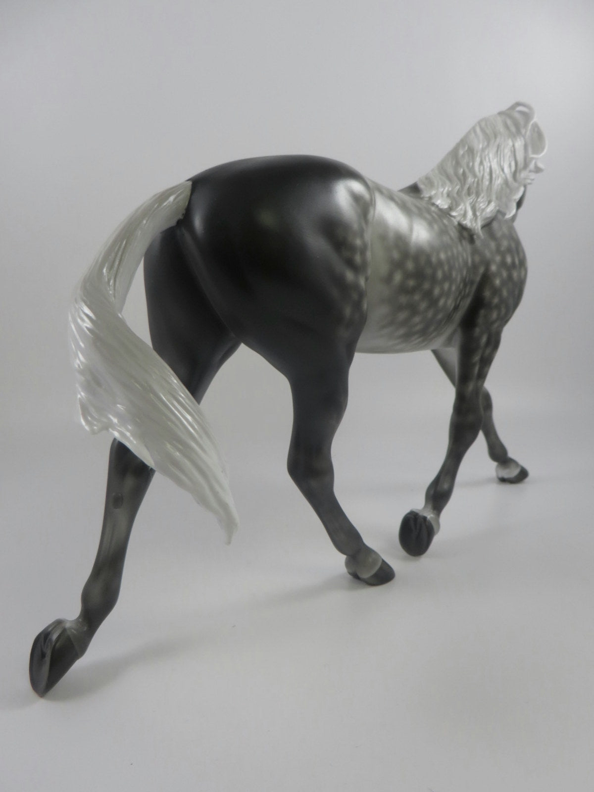 CHICK A DEE-OOAK DAPPLE GREY PALOUSE BY SHERYL LEISURE MM19