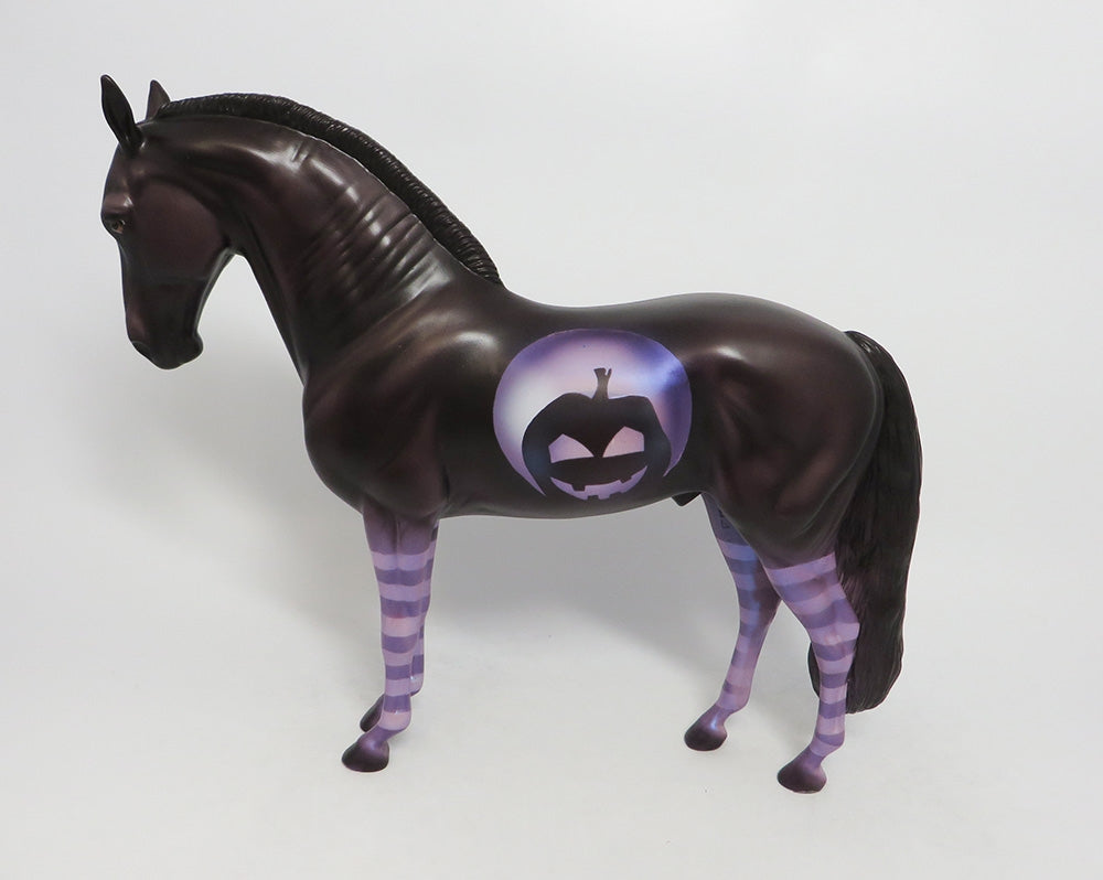 SPOOKSTER-LE-5- PURPLE ANDALUSIAN DECORATOR BY DAWN QUICK 9/21/18