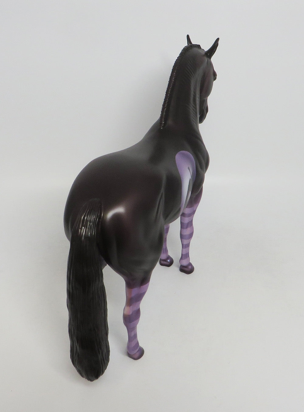 SPOOKSTER-LE-5- PURPLE ANDALUSIAN DECORATOR BY DAWN QUICK 9/21/18